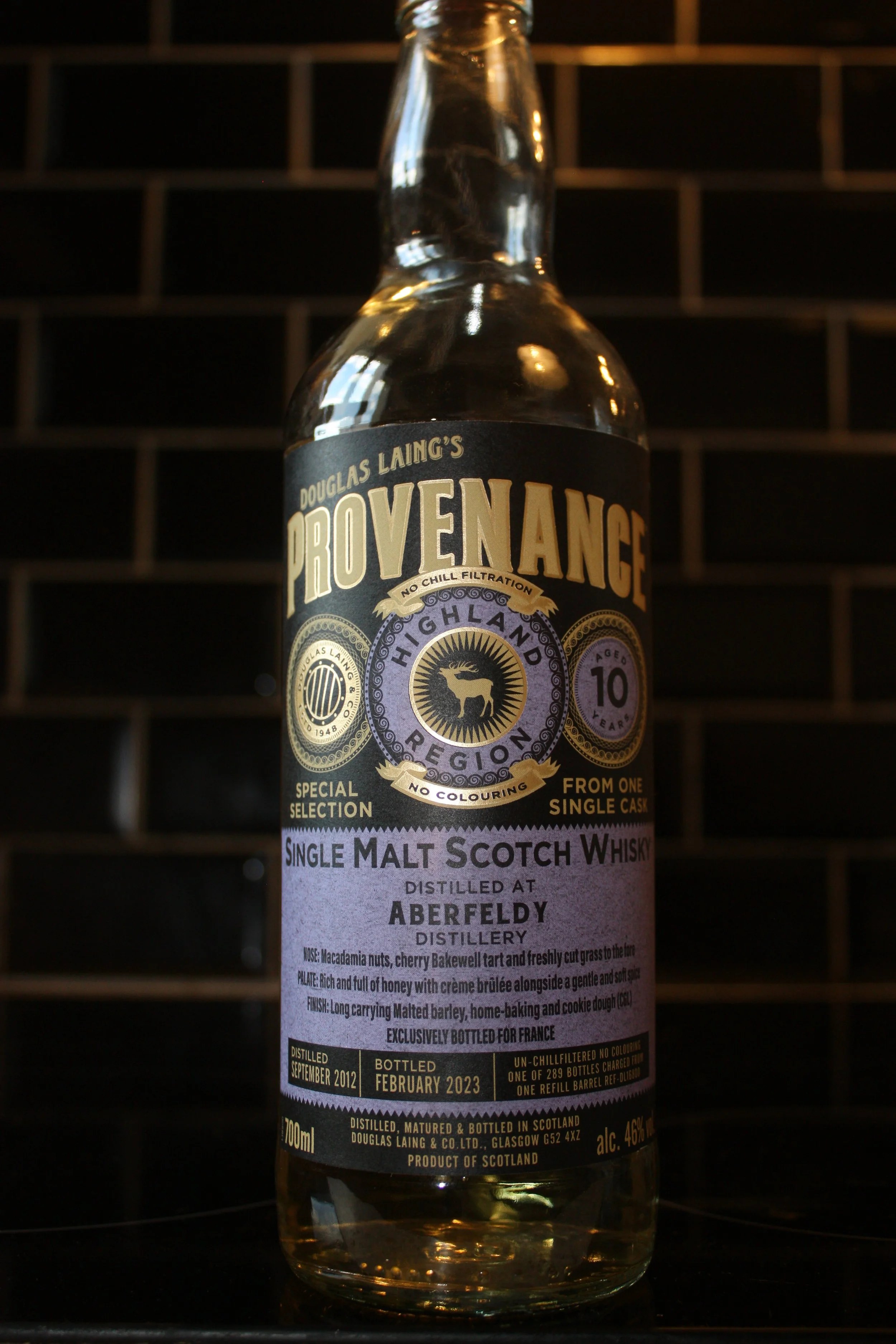 Aberfeldy 10yo Provenance — Dramface